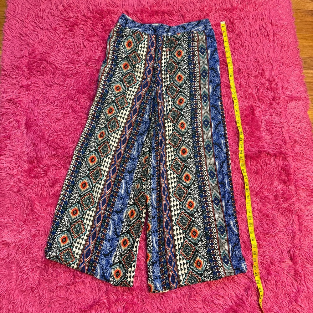 French Laundry Multicolor Patterned pants O014